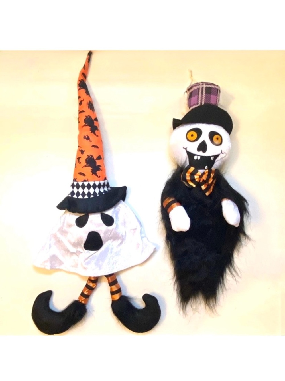 🎃 Halloween Ghost and Skeleton Hanging Decorations Set
